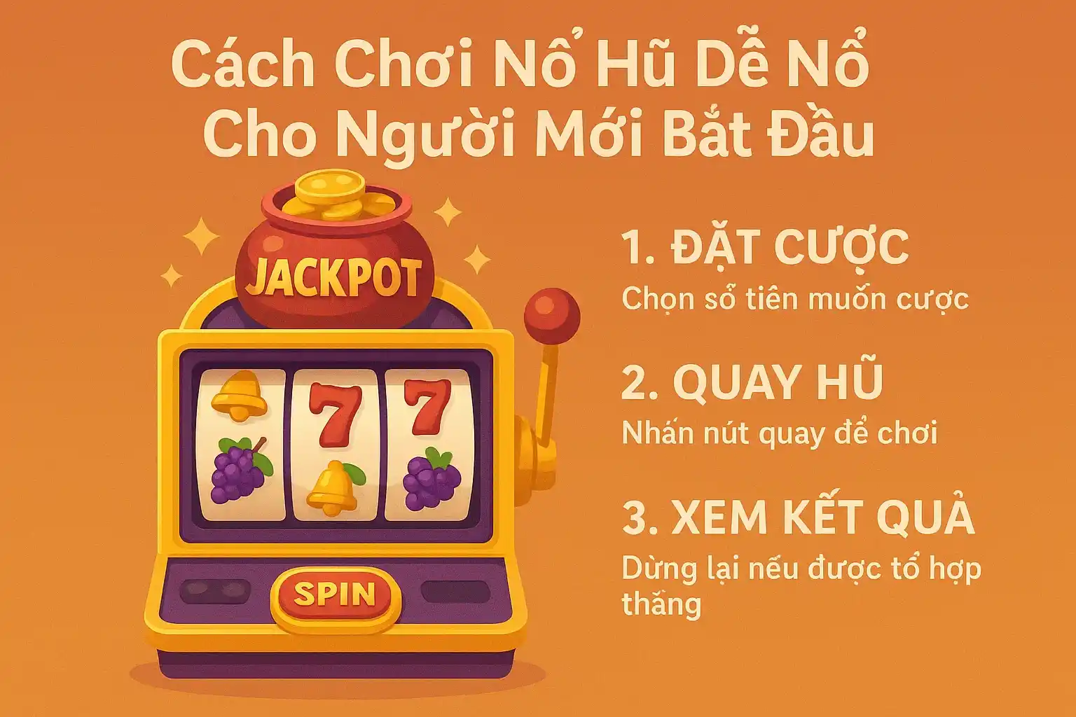Chơi Nổ Hũ Dễ Nổ – Bí Quyết Quay Là Thắng Cho Người Mới 3 Cách Chơi Nổ Hũ Dễ Nổ Cho Người Mới Bắt Đầu