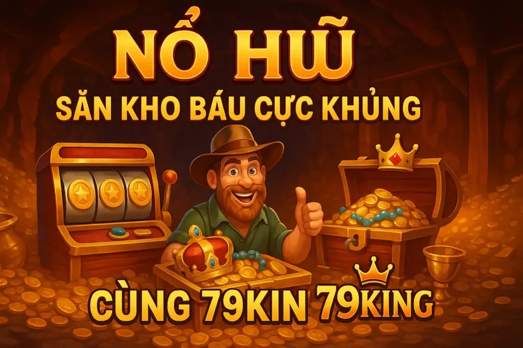 Game Slot Nổ Hũ – Săn Kho Báu Cực Khủng Cùng 79KING 1 Game Slot Nổ Hũ