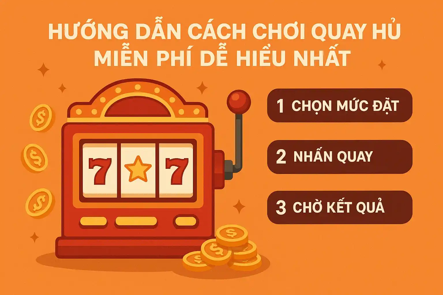 Quay Hũ Miễn Phí – Chơi Free Cực Dễ, Nhận Thưởng Không Cần Nạp 3 Hướng Dẫn Cách Chơi Quay Hũ Miễn Phí Dễ Hiểu Nhất