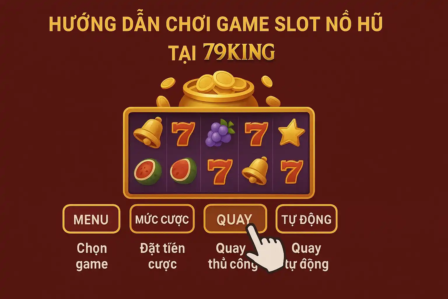 Game Slot Nổ Hũ – Săn Kho Báu Cực Khủng Cùng 79KING 3 Hướng dẫn chơi Game Slot Nổ Hũ tại 79KING