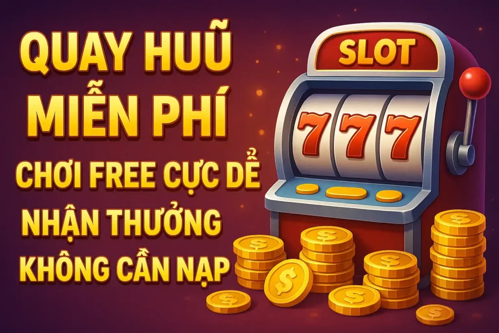 Quay Hũ Miễn Phí – Chơi Free Cực Dễ, Nhận Thưởng Không Cần Nạp 1 Quay Hũ Miễn Phí