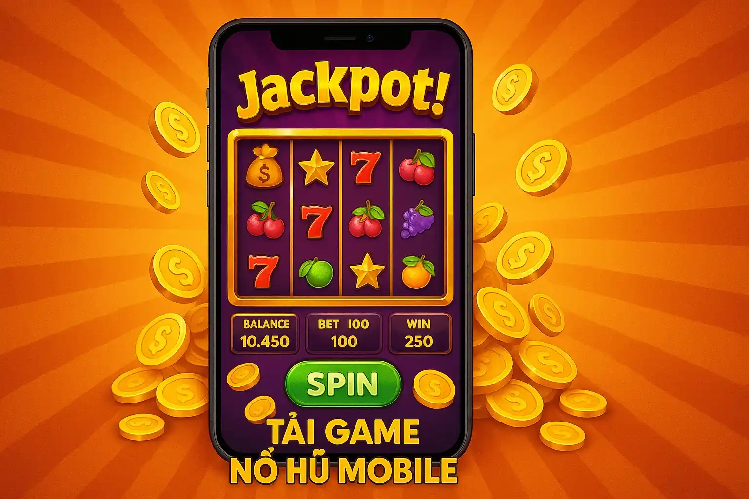 Tải Game Nổ Hũ – Trải Nghiệm Quay Hũ Cực Dễ Dàng Trên Mọi Thiết Bị 3 tải game nổ hũ mobile